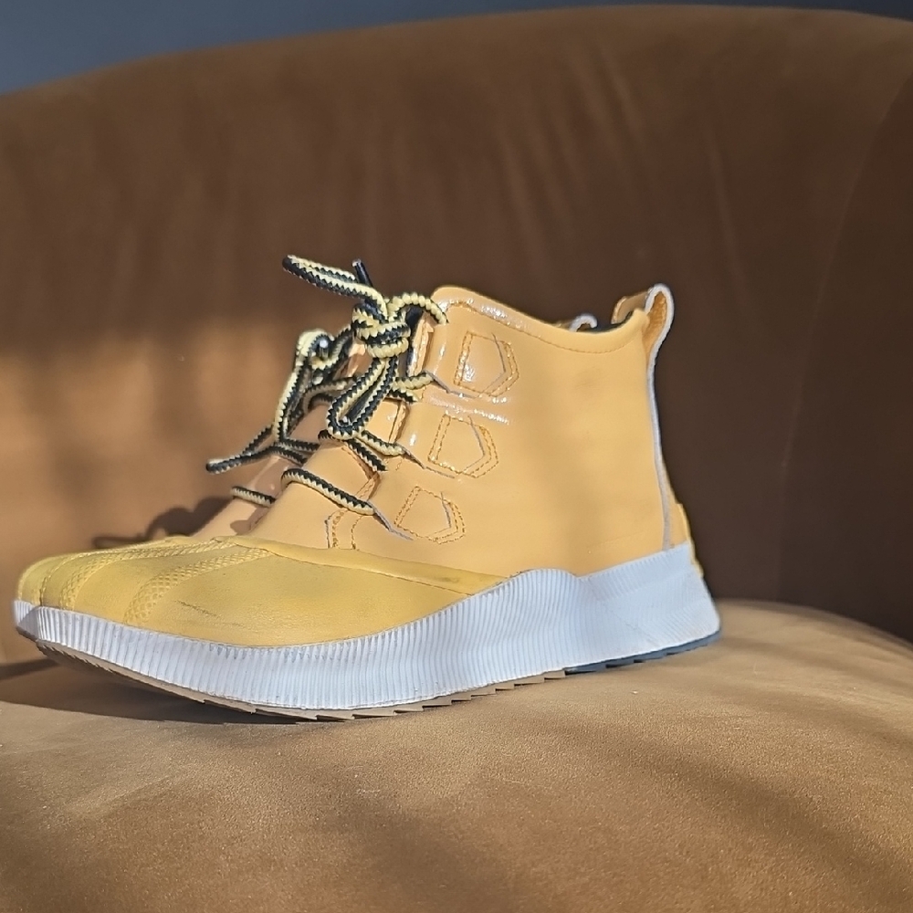 Sorel Yellow Winter & Rain Boots